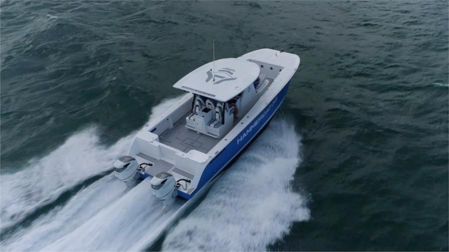 power catamaran 35 ft