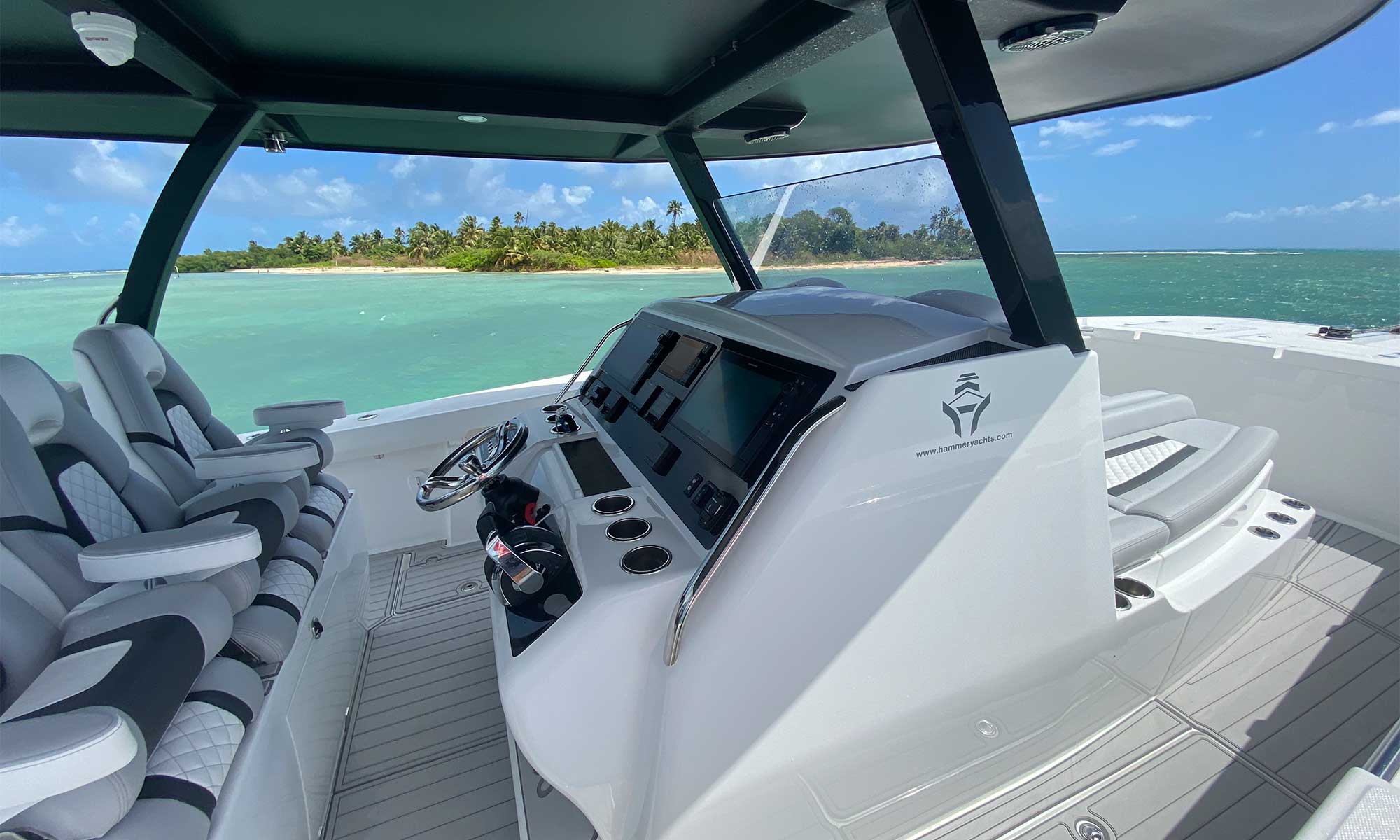 HammerCat catamaran designed for comfort in all sea states